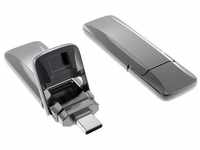 Xlyne 7610000 USB-Stick 1 TB Grau 7610000 USB-C® USB 3.2 (Gen 2)
