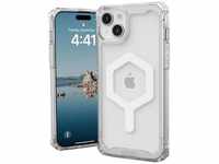 Urban Armor Gear Plyo MagSafe Backcover Apple iPhone 15 Plus Ice, Transparent, Weiß