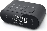 MUSE M-10 CR, Muse M-10 CR Radiowecker UKW, FM UKW Weckfunktion Schwarz