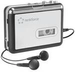 Renkforce RF-CP-170 Kassetten Digitalisierer Inkl. Kopfh&ouml;rer RF-5044666