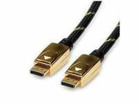 Roline DisplayPort Anschlusskabel DisplayPort Stecker, DisplayPort Stecker 10.00 m