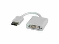 ROLINE DisplayPort-DVI Adapter, DP Stecker-DVI Buchse 12.03.3133