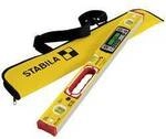 Stabila TECH 196 DL 19829 Digitale Wasserwaage mit Rutschstopper, inkl. Tasche 61 cm