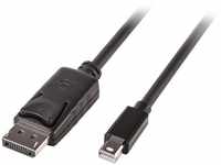 LINDY Mini-DisplayPort / DisplayPort Adapterkabel Mini DisplayPort Stecker,