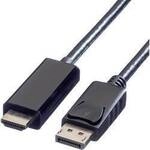 VALUE DisplayPort Kabel DP - UHDTV, ST/ST, schwarz, 2 m 11.99.5786