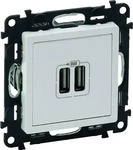 LEGRAND 753112, Legrand USB-Steckdose Valena Life Allure Wei&szlig; 753112 1 St.