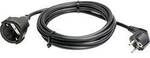 AS Schwabe 60362 Strom Verl&auml;ngerungskabel Schwarz 25.00 m H05VV-F 3G 1,5 mm&sup2;