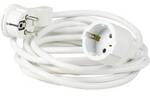 AS Schwabe 50521 Strom Verl&auml;ngerungskabel Wei&szlig; 5 m H05VV-F 3G 1,5 mm&sup2;