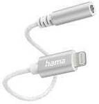 hama 00201523 Aux-Adapter Lightning &ndash; 3,5-mm-Klinke-Buchse, Wei&szlig;