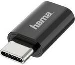 hama 00200310 USB-OTG-Adapter, USB-C-Stecker - Micro-USB-Buchse, USB 2.0, 480 Mbit/s