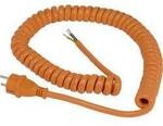 AS Schwabe 70430 Strom Anschlusskabel Orange 5 m