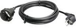 AS Schwabe 51012 Strom Verl&auml;ngerungskabel 16 A Schwarz 10.00 m H05VV-F 3G 1,5 mm&sup2;
