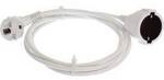 AS Schwabe 50201 Strom Verl&auml;ngerungskabel 16 A Wei&szlig; 2.00 m H05VV-F 3G 1,5 mm&sup2;
