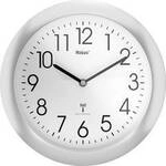 Mebus 52451 Funk Wanduhr 25 cm x 40 mm Silber