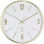 TFA Dostmann 60.3534.53 Funk Wanduhr 30 cm x 4.5 cm x 30 cm Gold