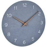 TFA Dostmann 60.3054.06 Quarz Wanduhr 29.7 cm x 45 mm Blau