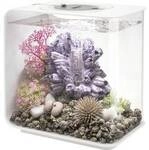 Oase 72030 biOrb FLOW 15 LED wei&szlig; Aquarium 15 l mit LED-Beleuchtung