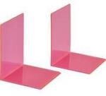 Maul Buchst&uuml;tze 3513621 Produktabmessung, H&ouml;he:130 mm Neonpink 2 St.