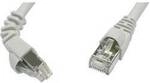 Teleg&auml;rtner 100008287 RJ45 Patchkabel CAT 6a S/FTP 2.00 m Grau Flammwidrig, mit