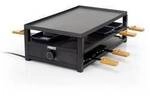 Princess 01.162655.01.001 Raclette 8 Pf&auml;nnchen, Antihaftbeschichtung Schwarz