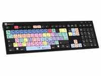 Logickeyboard Adobe Premiere Pro CC Kabelgebunden Tastatur Deutsch, QWERTZ Schwarz