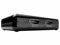 LINDY 38357 2 Port HDMI-Splitter 3840 x 2160 Pixel Schwarz