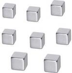 Sigel Neodym Magnet B3101 (B x H x T) 10 x 10 x 10 mm W&uuml;rfel Silber 8 St. B3101