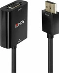 LINDY 38291, LINDY HDMI / VGA Adapterkabel HDMI-A Stecker, VGA 15pol. Buchse 0.10 m