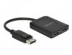 Delock 87768 DisplayPort-Splitter Schwarz