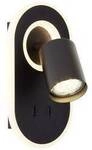 Brilliant Kimon G99556/06 LED-Wandstrahler GU10 Schwarz