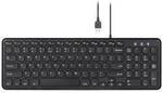 Perixx PERIBOARD-213 DE B USB Tastatur Deutsch, QWERTZ Schwarz 11737