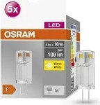 OSRAM HOMELIGHTING 4058075758001 LED EEK F (A - G) G4 0.9 W = 10 W Warmwei&szlig; (&Oslash; x H)