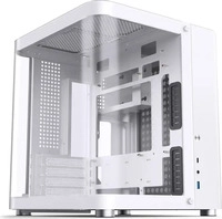 JONSBO TK-1 White, Jonsbo TK-1 2.0 Tempered Glass Micro-Tower PC-Geh&auml;use Wei&szlig;