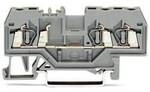 WAGO 280-681 Durchgangsklemme 5 mm Zugfeder Belegung: L Grau 100 St.