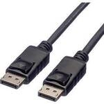 ROLINE DisplayPort Kabel, DP ST - ST, LSOH, schwarz, 7,5 m 11.04.5765