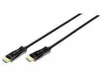 Digitus HDMI / Glasfaser Anschlusskabel HDMI-A Stecker, HDMI-A Stecker 10.00 m