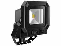 ESYLUX OFL SUN LED10W 3K sw EL10810015 LED-Außenstrahler 9 W Weiß