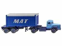 Wiking 052604 H0 LKW Modell Scania Containersattelzug 20 M.A.T.