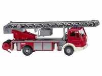 Wiking 061803 H0 Einsatzfahrzeug Modell Mercedes Benz Feuerwehr, Metz DLK 23-12