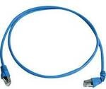 Teleg&auml;rtner 100008291 RJ45 Patchkabel CAT 6a S/FTP 2.00 m Blau Flammwidrig,
