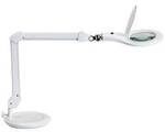 Maul 8263602 LED-Lupenleuchte MAULmakro, mit Standfu&szlig;, wei&szlig;