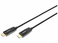 Digitus HDMI Anschlusskabel HDMI-A Stecker, HDMI-A Stecker 15.00 m Schwarz
