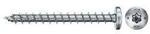 Fischer 670333 Power-Fast II Spanplattenschraube 4.5 mm 50 mm T-Profil Stahl