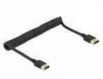 Delock HDMI Anschlusskabel HDMI-A Stecker 1.5 m Schwarz 84967 4K UHD, vergoldete