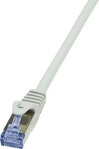 LOGILINK CQ3032S, LogiLink CQ3032S RJ45 Patchkabel CAT 6a S/FTP 1.00 m Grau