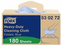 TORK Extra Starke Reinigungstücher Blau W7, Einzeltuchentnahme, 1 × 180 Tücher
