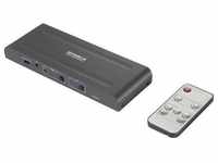 SpeaKa Professional SP-HDA-300 2+1 Port HDMI-Switch UHD 4K @ 60 Hz SP-10461508