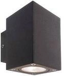 Deko Light Cubodo II Double DG Mini 731030 LED-Wandleuchte 10 W LED Basalt-Grau