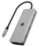 ICY BOX 61058 USB-Hub 6 Port DisplayPort, HDMI&reg;, Gigabit-LAN (1 Gbit/s), USB-A (USB
