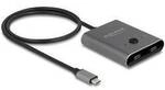 Delock 11500 USB-C&reg; (USB 3.2 Gen 2) Umschalter Grau